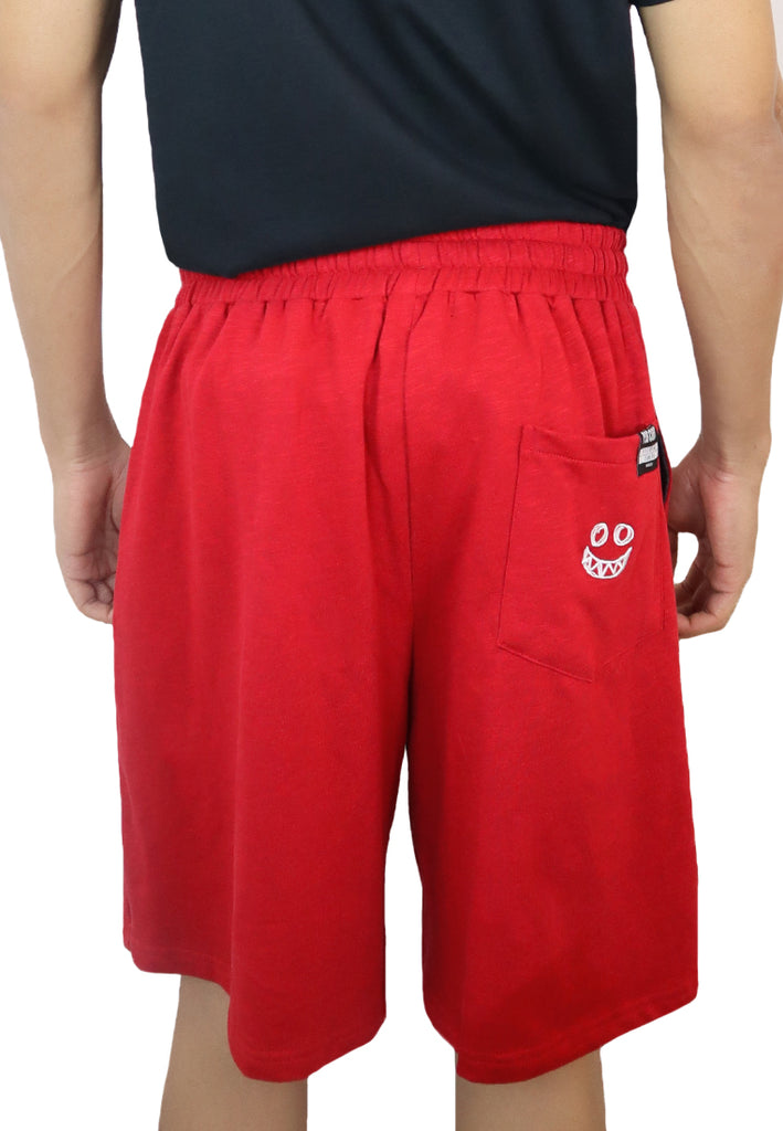PSG BY PRIVATE STITCH Drawstring Sweat Shorts - Red