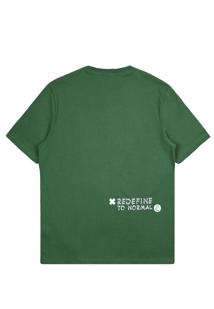 PSG By PRIVATE STITCH Graphic Print Tee - Green