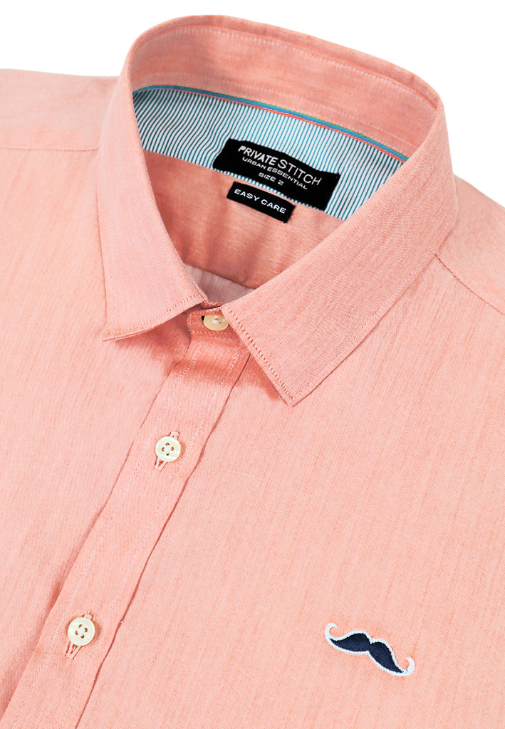 PRIVATE STITCH Signature Moustache Shirt