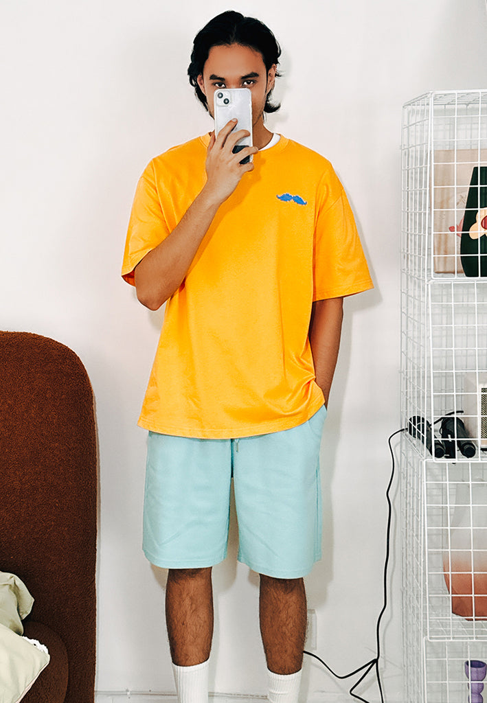 PSG By PRIVATE STITCH StacheCode Yellow Tee