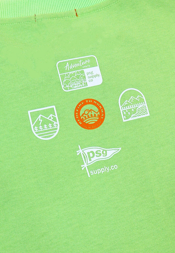 PSG By PRIVATE STITCH Signature BrushStache Camp Journey Tee