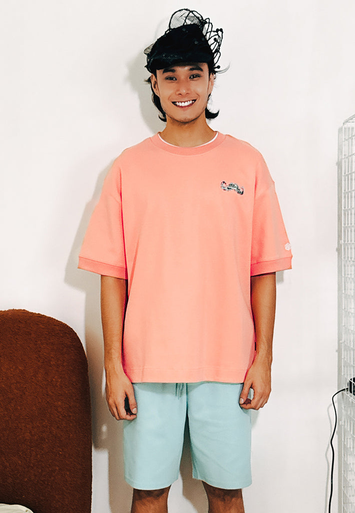 PSG By PRIVATE STITCH Newspaper Moustache Tee