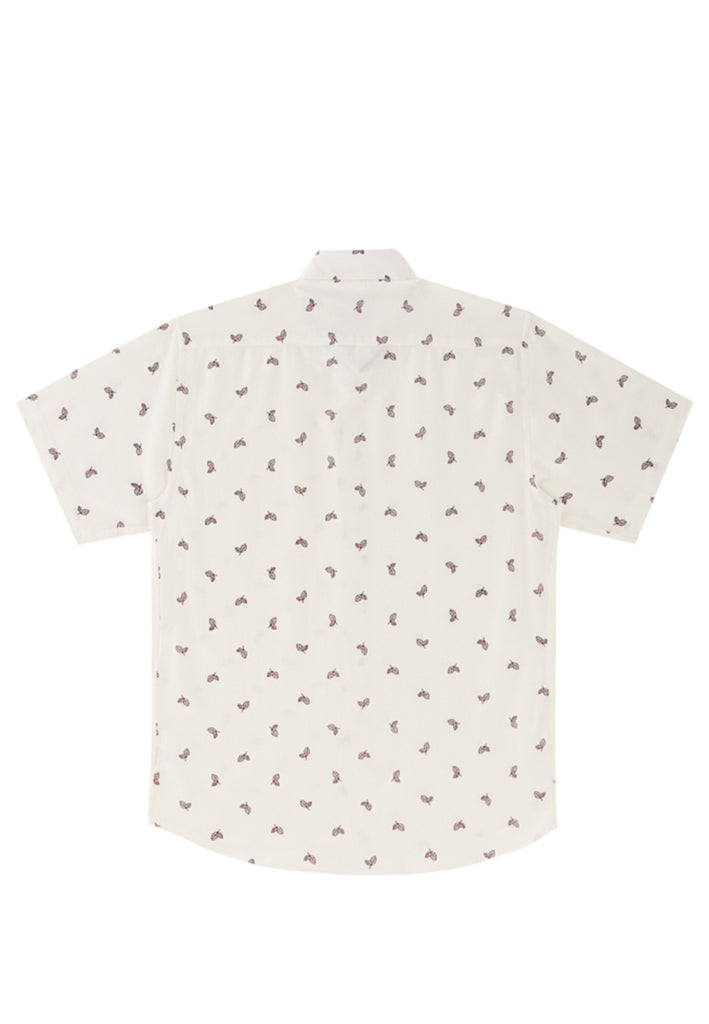 PRIVATE STITCH Leaf Whisper Floral Shirt