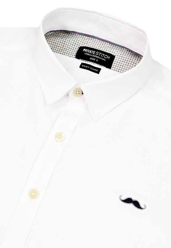 PRIVATE STITCH Signature Moustache Shirt