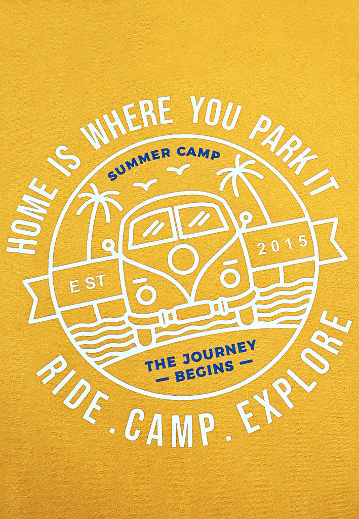 PSG By PRIVATE STITCH Yellow Camper Tee