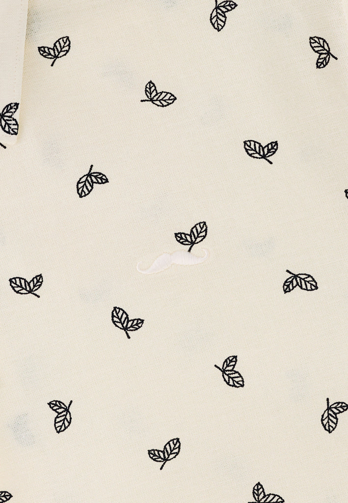 PRIVATE STITCH Leaf Whisper Floral Shirt