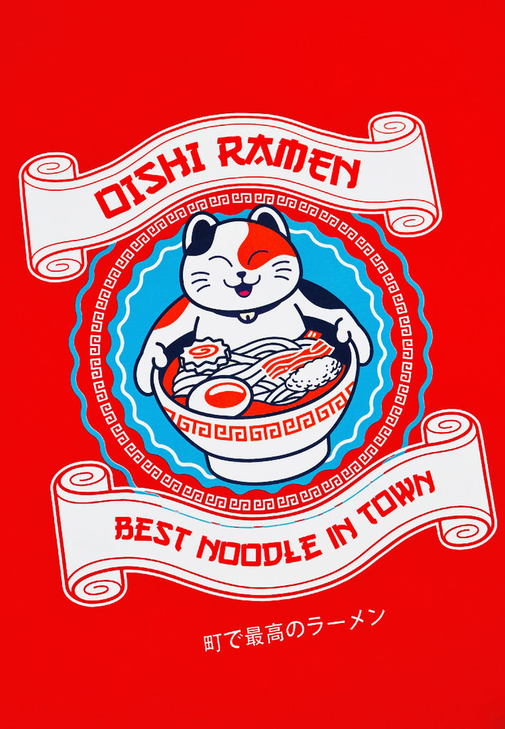 PSG By PRIVATE STITCH Lucky Ramen Cat Tee