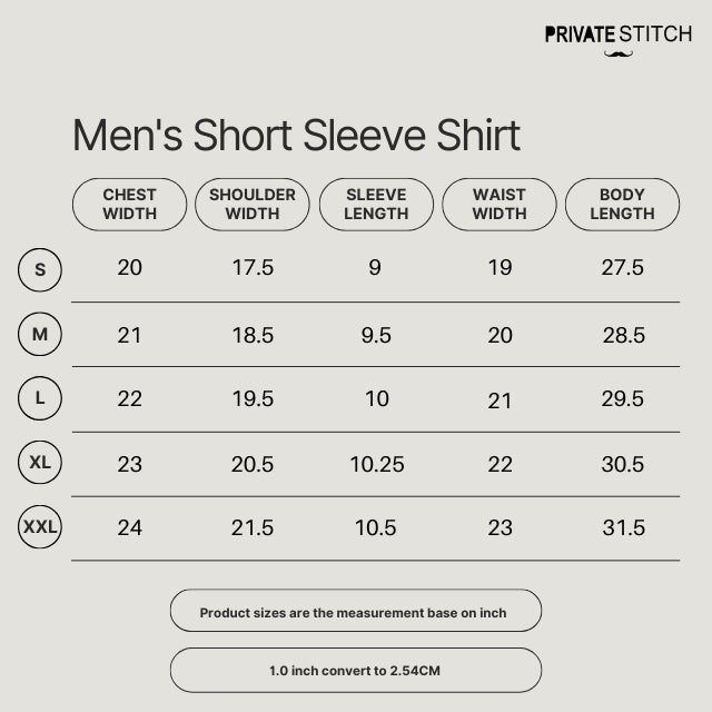 PRIVATE STITCH Signature Moustache Short Sleeve Shirt