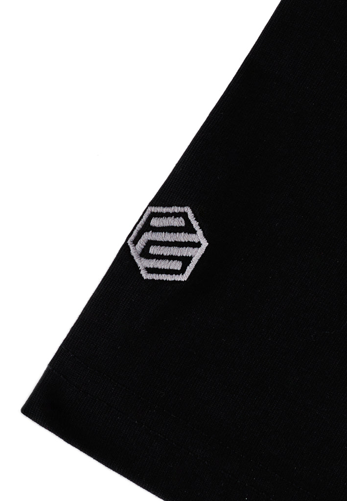 PSG By PRIVATE STITCH StacheCode Black Tee