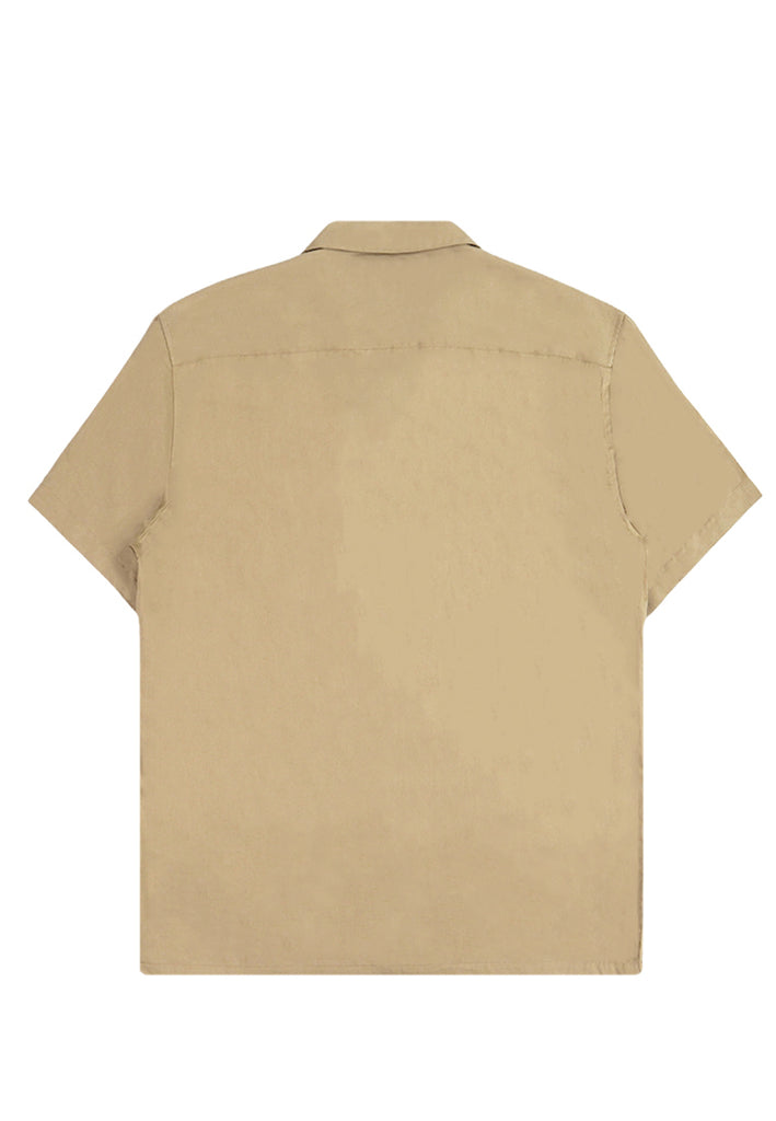 PRIVATE STITCH Camp Collar Short Sleeve Shirt