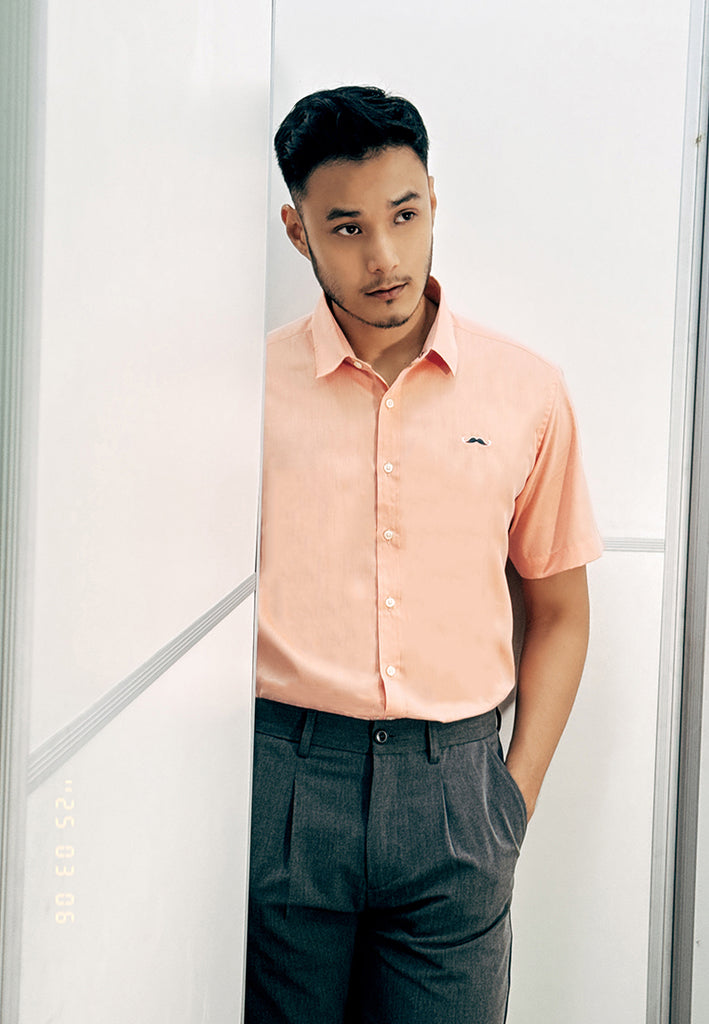 PRIVATE STITCH Signature Moustache Shirt