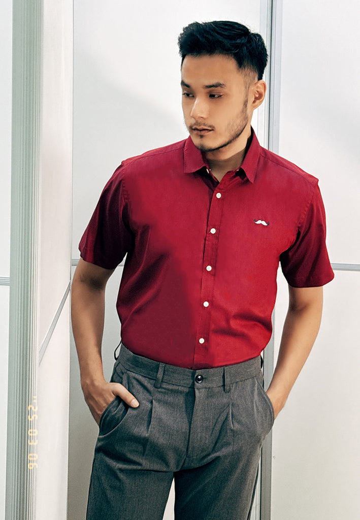 PRIVATE STITCH Signature Moustache Shirt