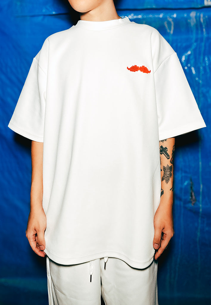 PSG By PRIVATE STITCH PixelStache White Tee