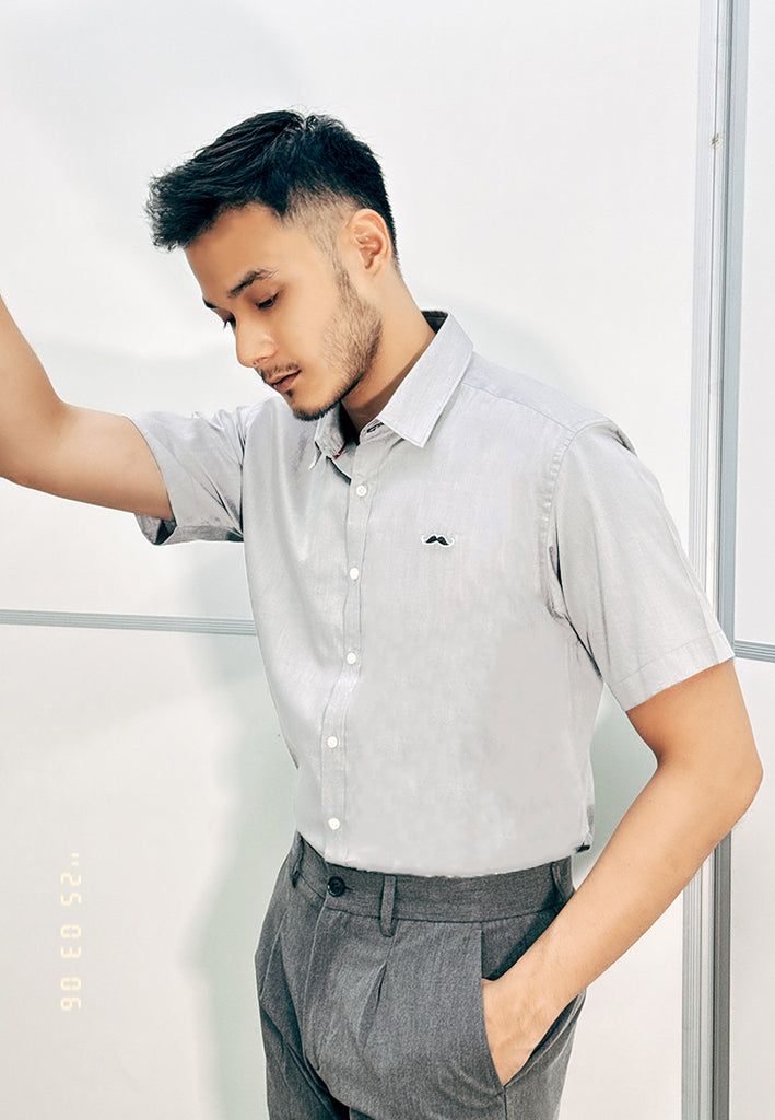 PRIVATE STITCH Signature Moustache Shirt