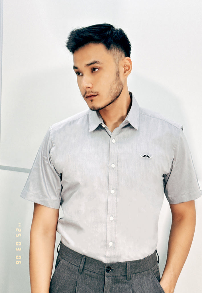PRIVATE STITCH Signature Moustache Shirt
