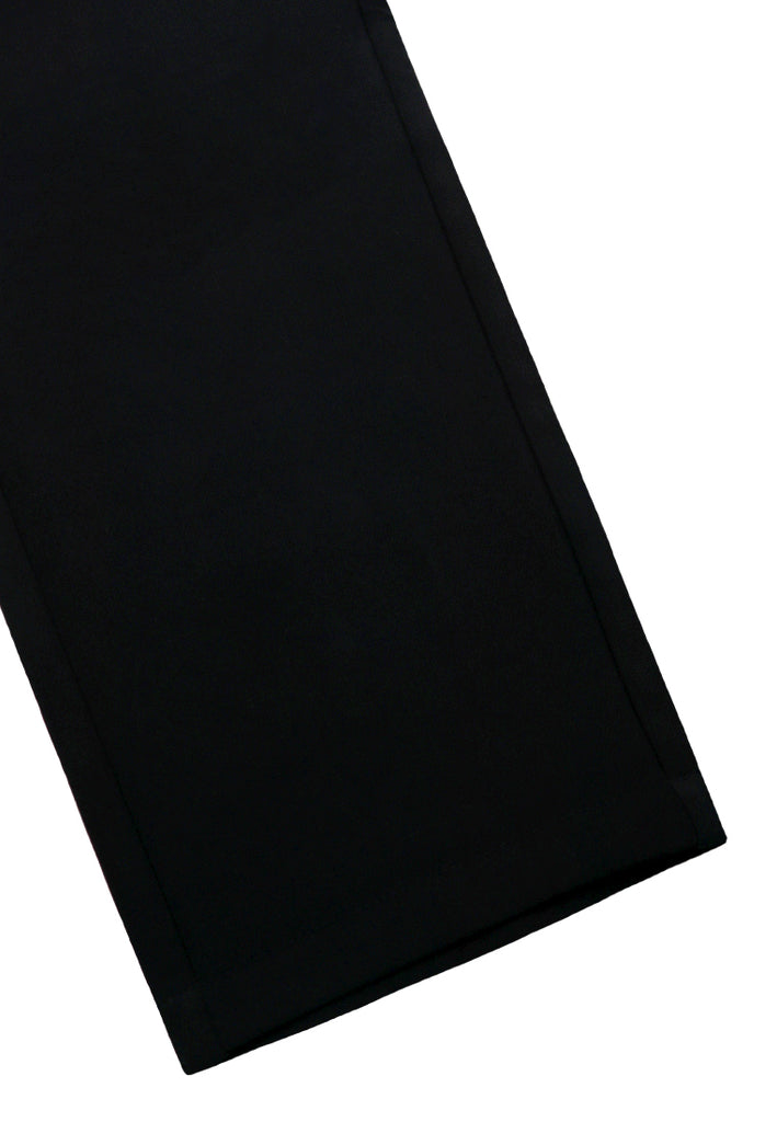 Private Stitch Straight Leg Jogger Slack Pant - Black