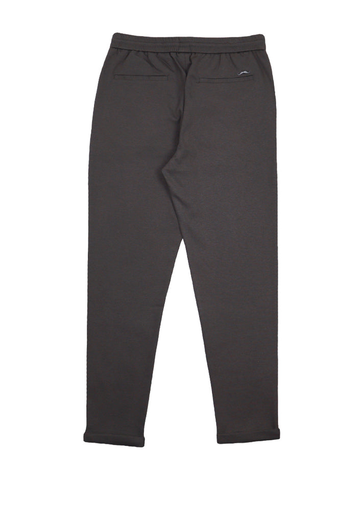 Private Stitch Roll-up Cuffs Jogger Slack Pant - Grey