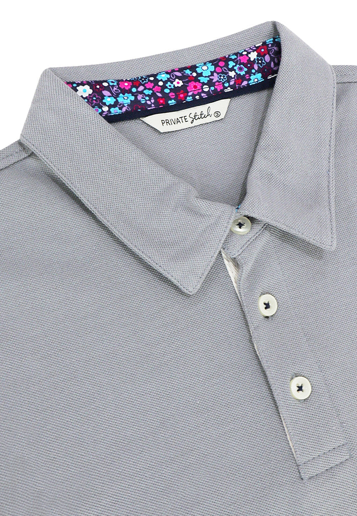 PRIVATE STITCH Signature Moustache Polo Shirt