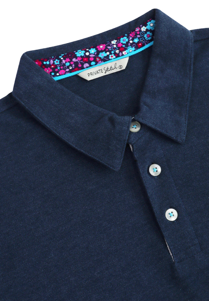 PRIVATE STITCH Signature Moustache Polo Shirt