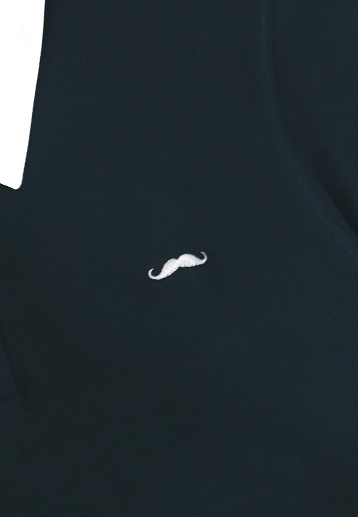 PRIVATE STITCH Signature Moustache Polo Shirt