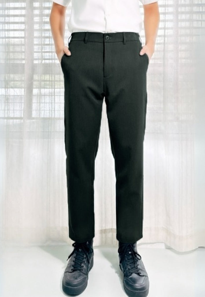 PRIVATE STITCH Signature Moustache Cropped Trousers
