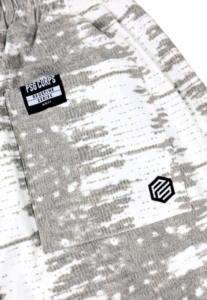 PSG By PRIVATE STITCH Grey Wave Short
