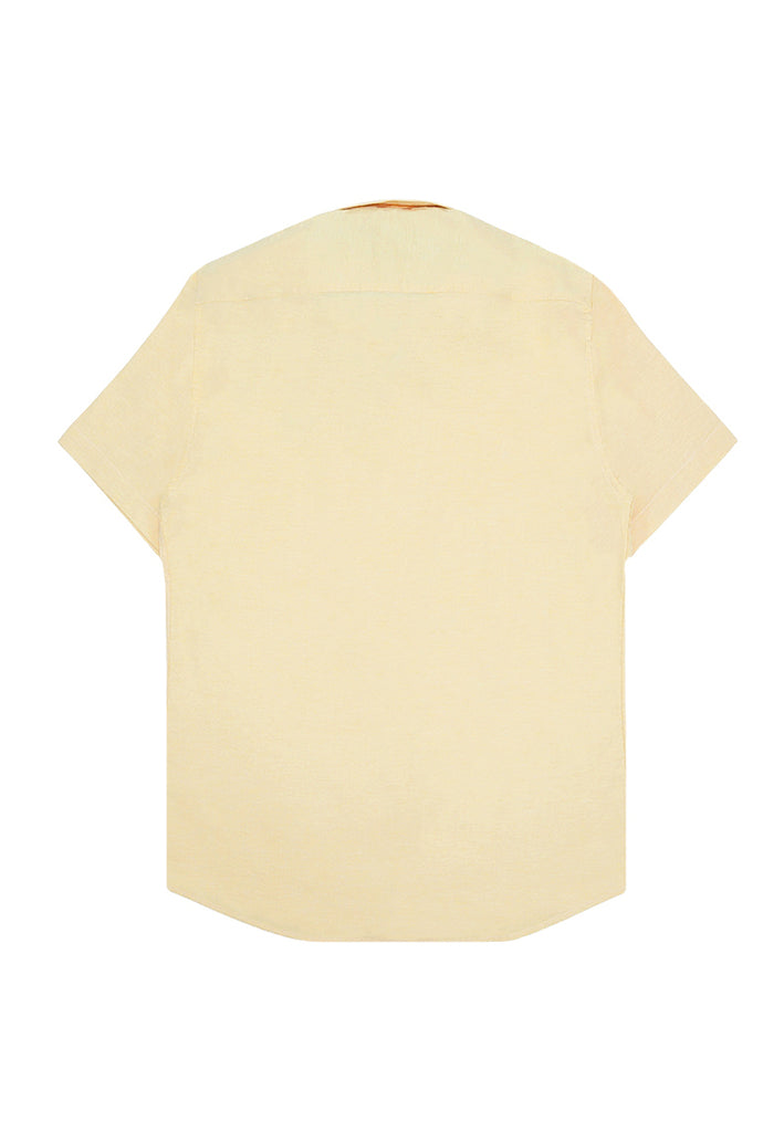 PRIVATE STITCH Signature Moustache Short Sleeve Shirt