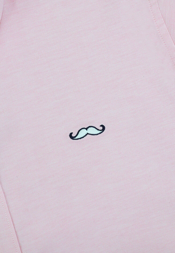 PRIVATE STITCH Signature Moustache Short Sleeve Shirt