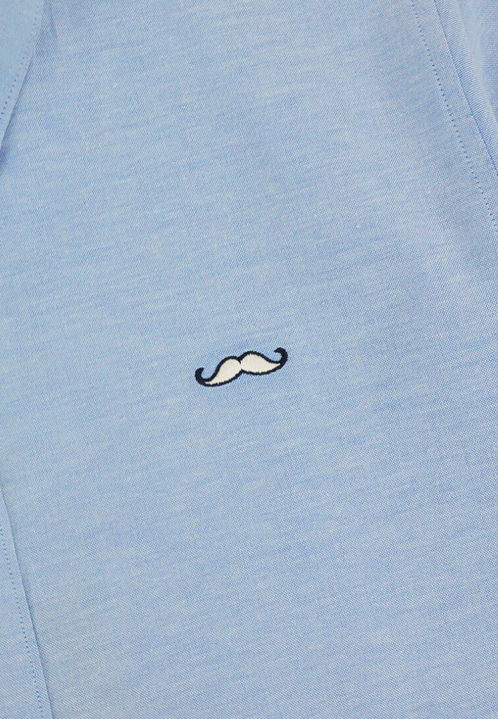 PRIVATE STITCH Signature Moustache Short Sleeve Shirt