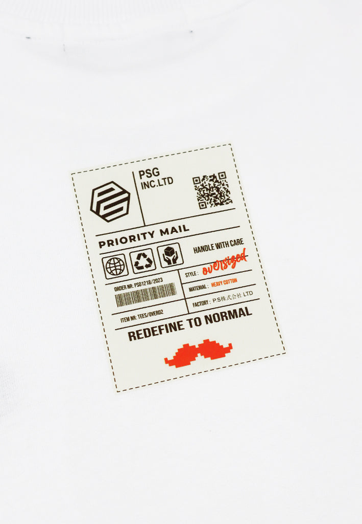 PSG By PRIVATE STITCH PixelStache White Tee