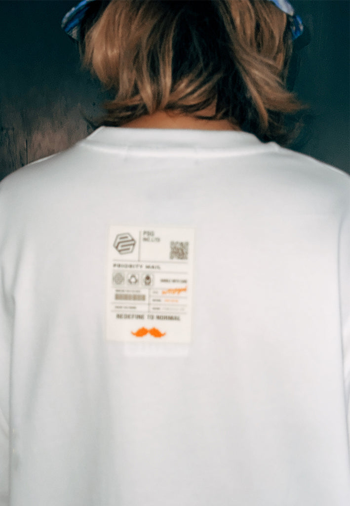 PSG By PRIVATE STITCH PixelStache White Tee