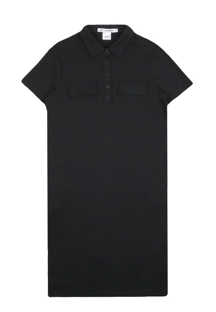 PSG X VIL-LIAMOOI Ladies Collared Midi Dress - Black