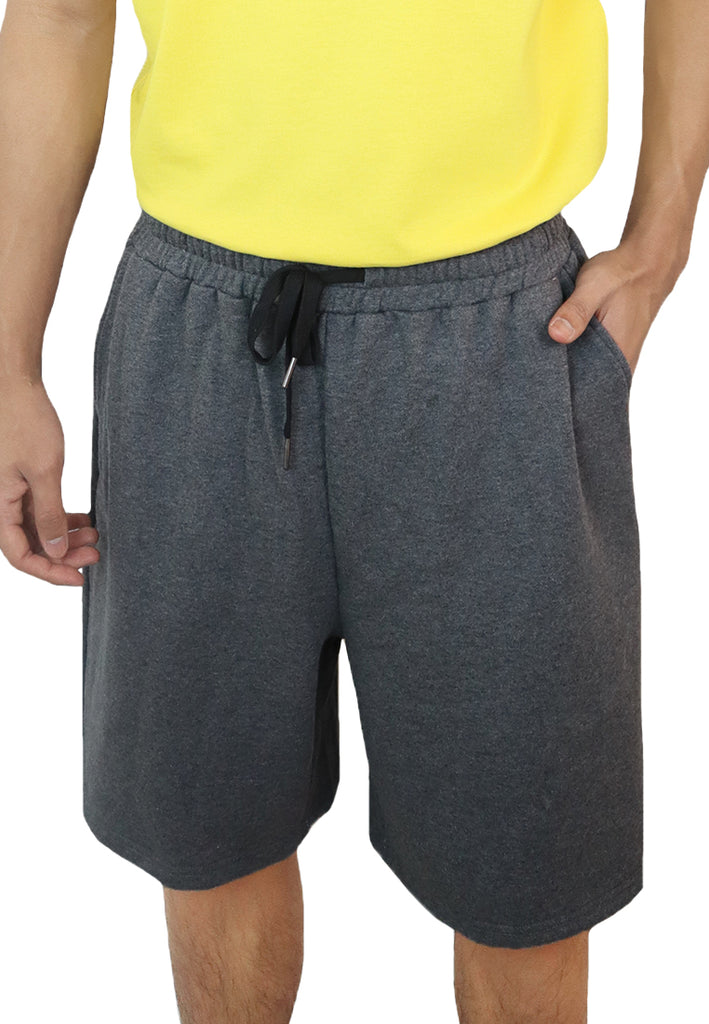 PSG BY PRIVATE STITCH Drawstring Sweat Shorts - Grey