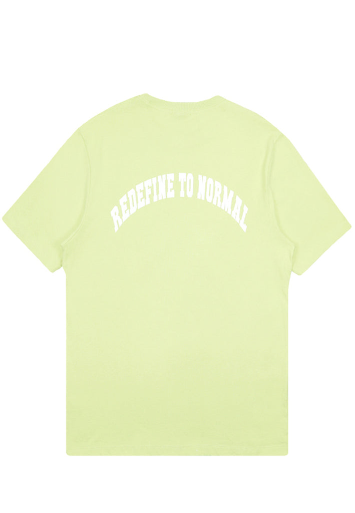 Private Stitch Oversized Graphic T-Shirt - Green