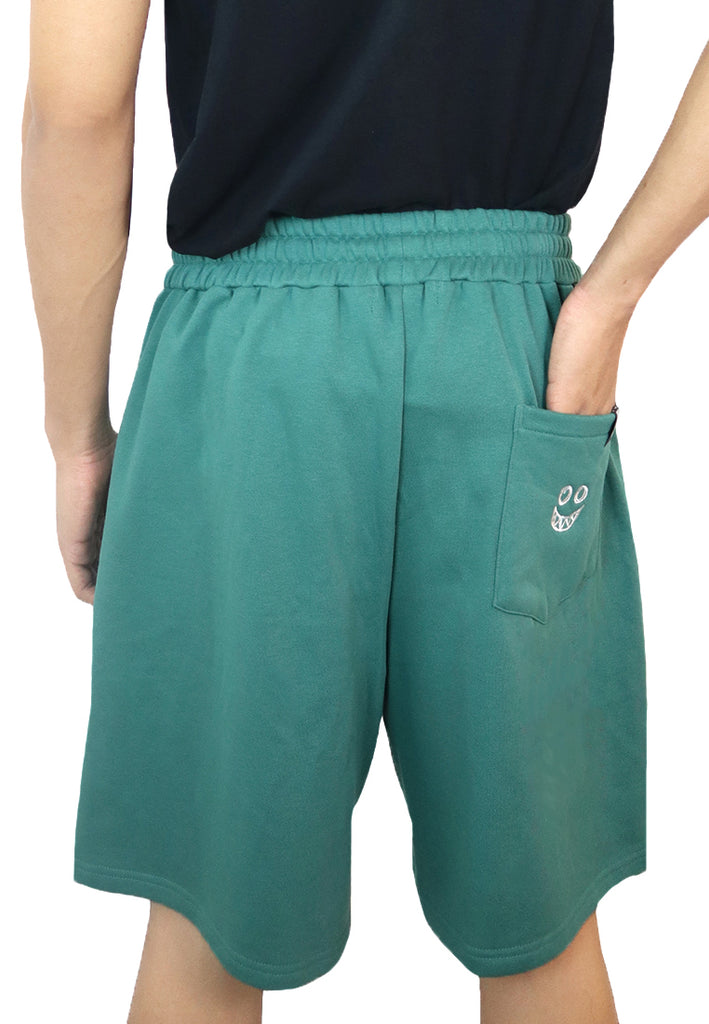 PSG BY PRIVATE STITCH Drawstring Sweat Shorts - Green