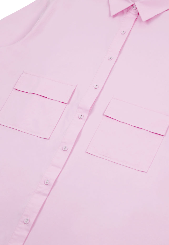 PSG X VIL-LIAMOOI Ladies Midi Shirt Dress - Pink